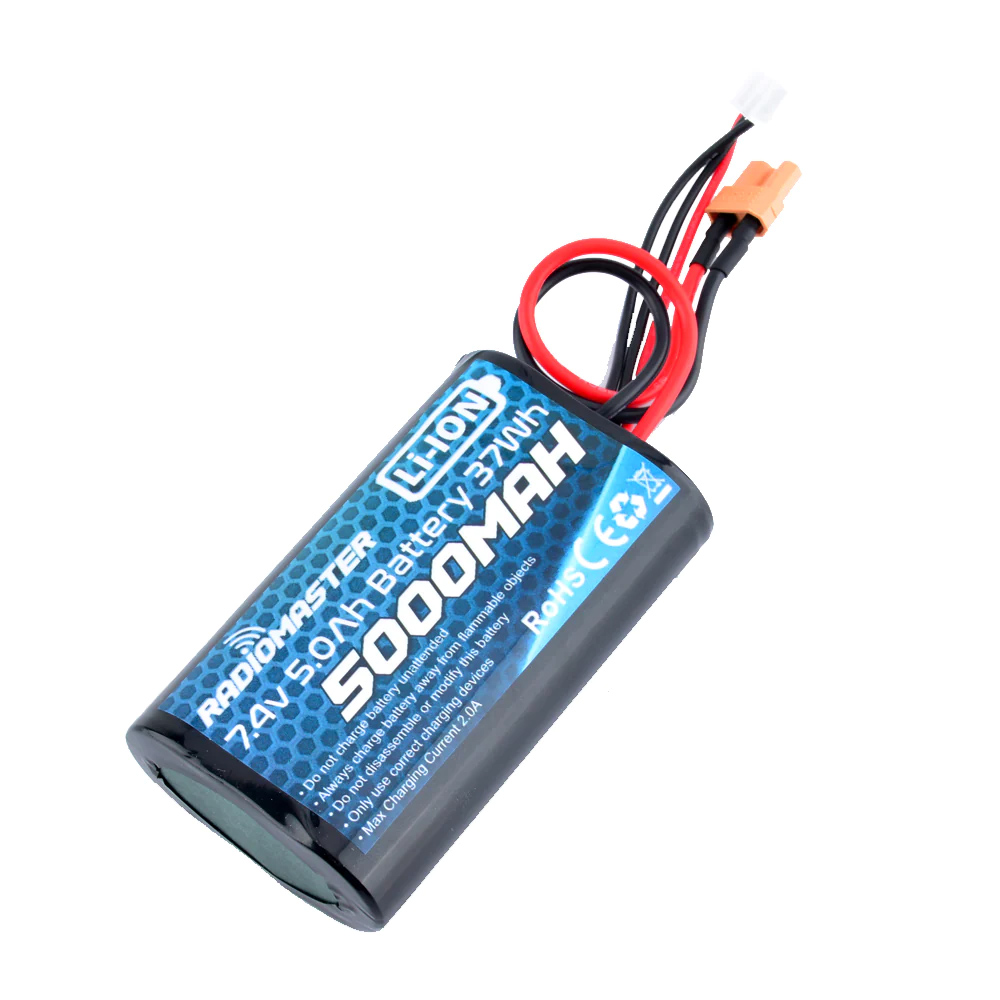 5000mAh 2S for TX16S/Boxer/TX12