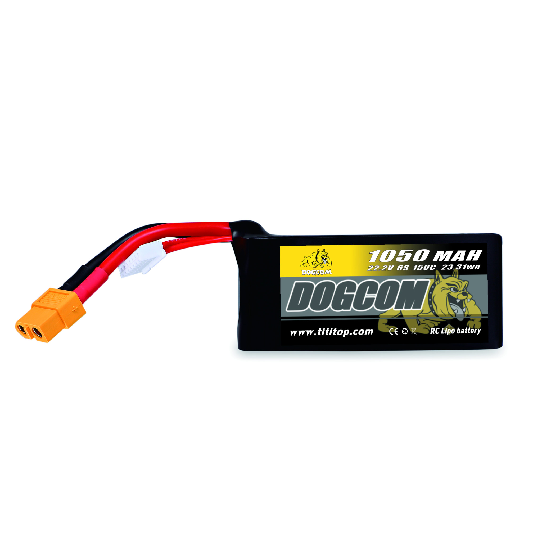 1050mAh 6S 150C