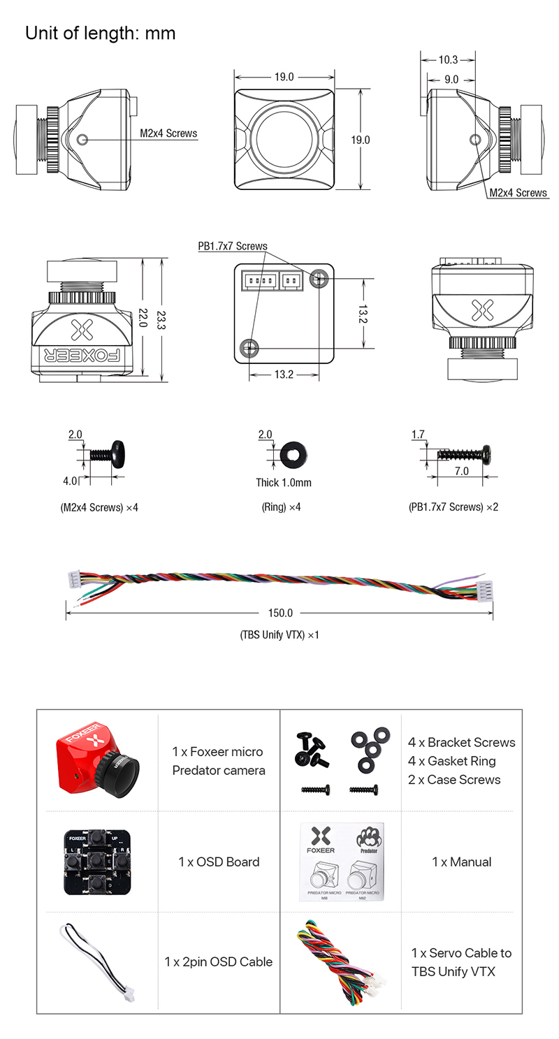 Foxeer Predator V4 Micro Rotorama